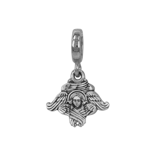 Бусина Серафим серебряная Бусина Серафим серебряная