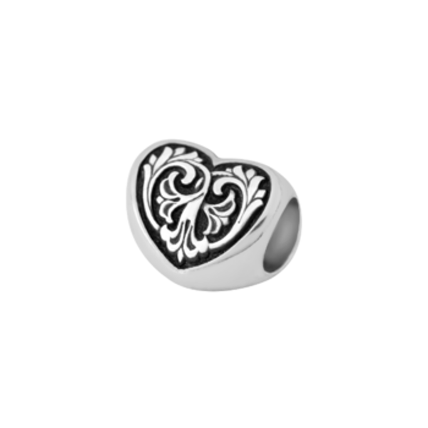 Православная бусина из серебра 15009