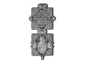 Господь Вседержитель. Икона Божией Матери Всецарица. Мощевик.18671