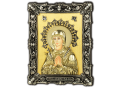 Икона. Икона Божией Матери Умягчение злых сердец (Семистрельная). Икона. Икона Божией Матери Умягчение злых сердец (Семистрельная).