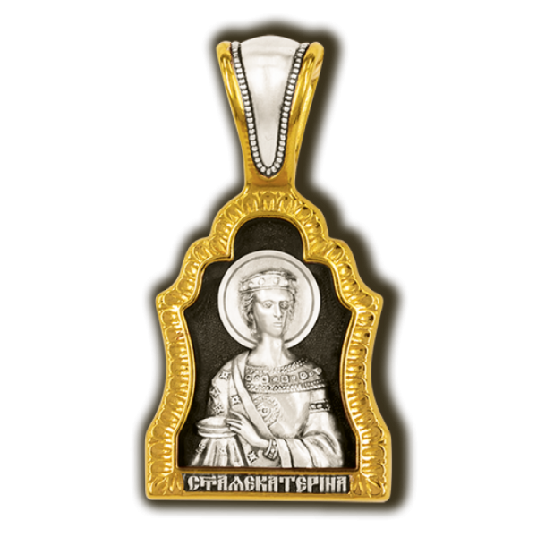 Великомученица Екатерина. Образок.