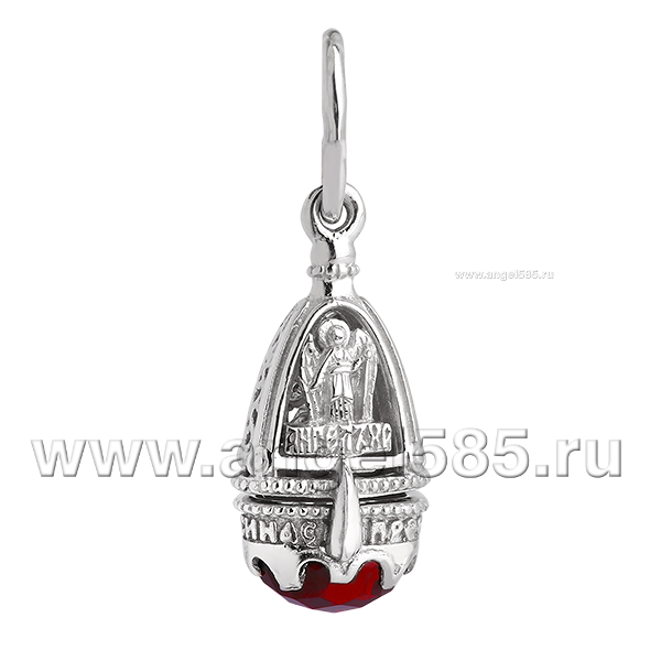 Серебряная ладанка Ангел Хранитель