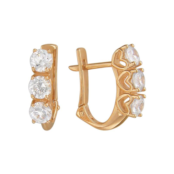 Серьги (арт. 01С119302Ф)