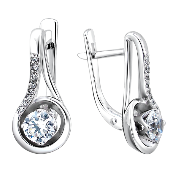Серьги (арт. 01С129293Ф)