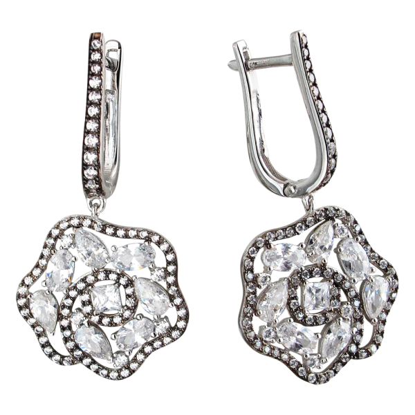Серьги (арт. 01С1511750ЧР)