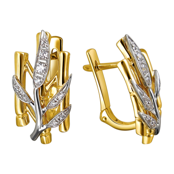 Серьги (арт. 01С1611723Ж)