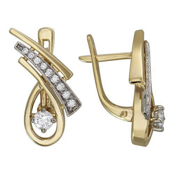 Серьги (арт. 01С165051Ж)