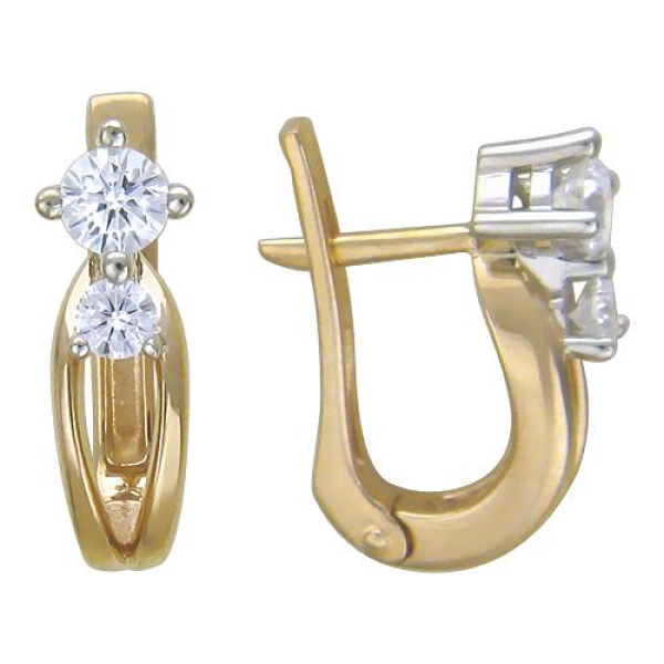 Серьги (арт. 01С165526Ж)