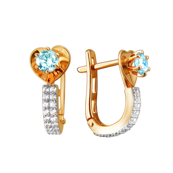 Серьги (арт. 01С2110977Р-3)