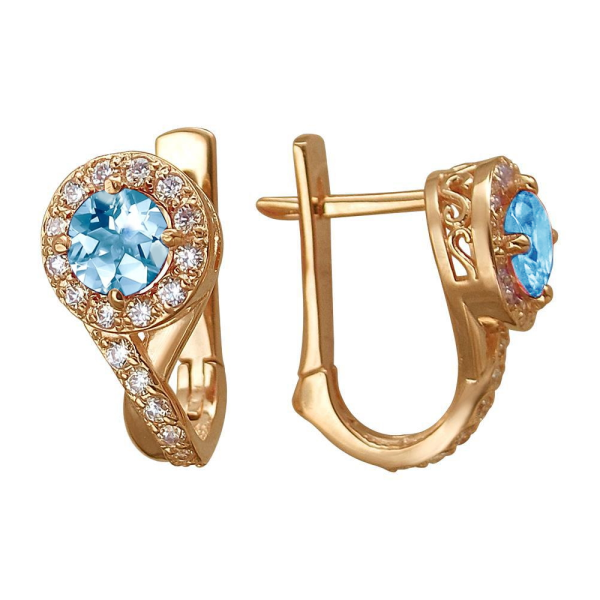 Серьги (арт. 01С258520А-4) Серьги (арт. 01С258520А-4)