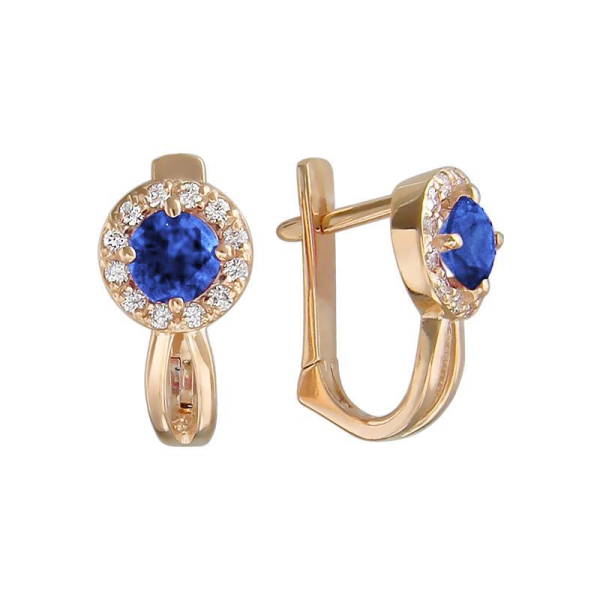 Серьги (арт. 01С258522А-1)