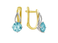 Серьги (арт. 01С2610857Ж-1)