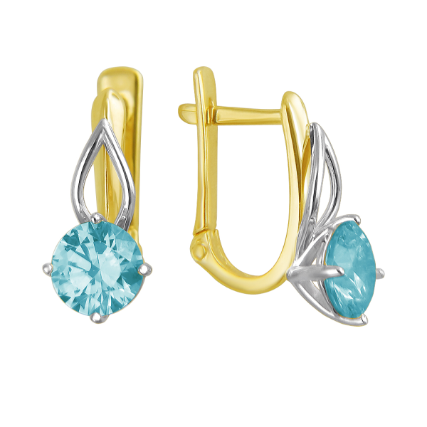 Серьги (арт. 01С2610857Ж-1)