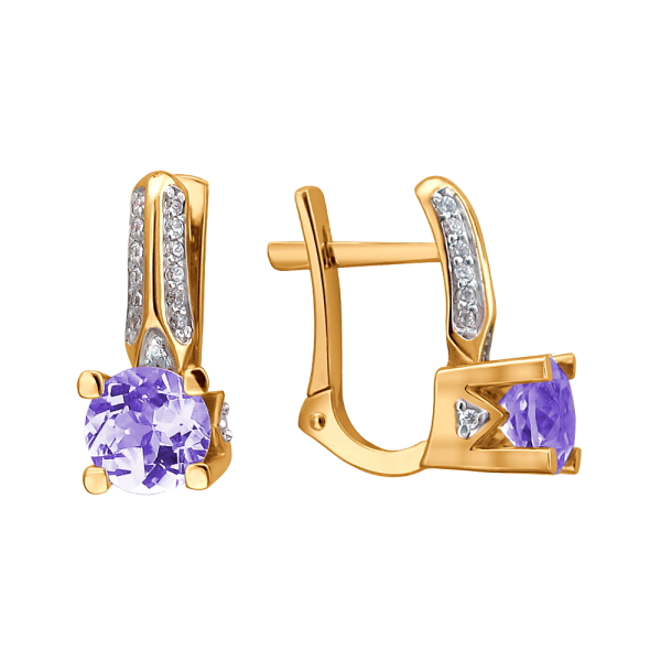 Серьги (арт. 01С3112169Р-2) Серьги (арт. 01С3112169Р-2)