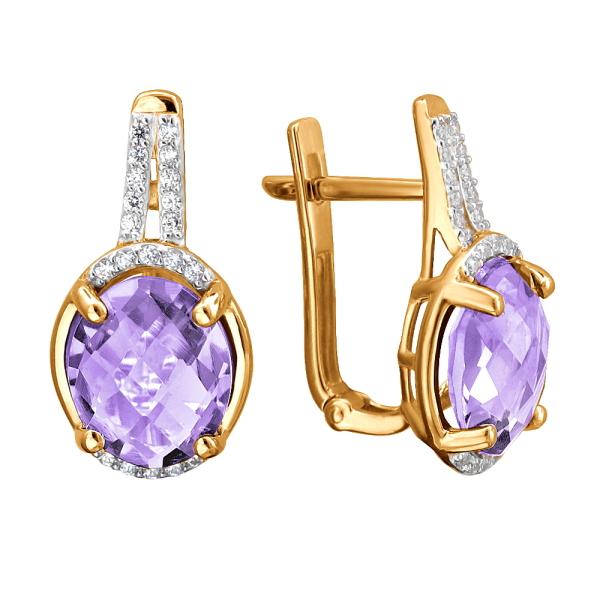 Серьги (арт. 01С3112172Р-2)