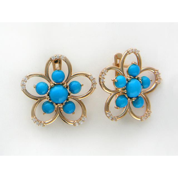 Серьги (арт. 01С414370-1)