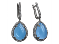 Серьги (арт. 01С4511080Ч-1) Серьги (арт. 01С4511080Ч-1)