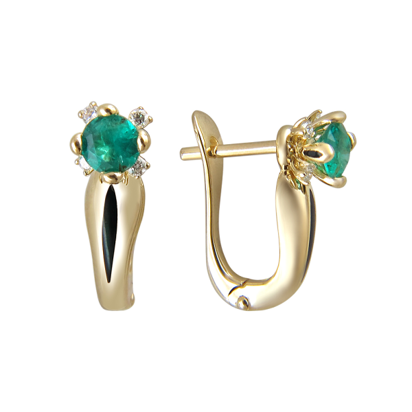 Серьги (арт. 01С636055Э-2) Серьги (арт. 01С636055Э-2)
