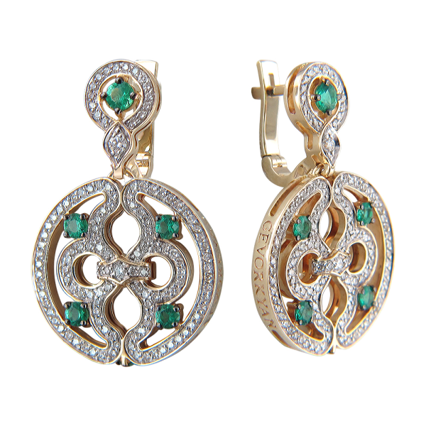 Серьги (арт. 01С637989-1) Серьги (арт. 01С637989-1)