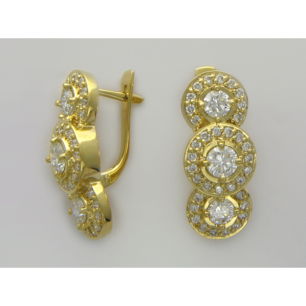 Серьги (арт. 01С643590) Серьги (арт. 01С643590)