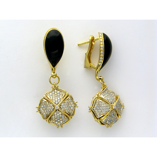 Серьги (арт. 01С644613ЭL)