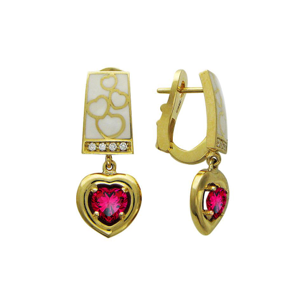 Серьги (арт. 01С645558Э-1)