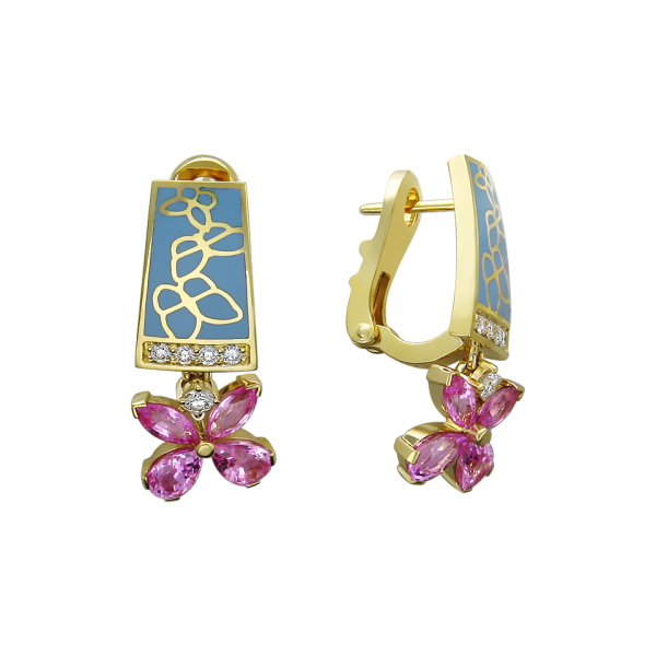 Серьги (арт. 01С646078ЭL) Серьги (арт. 01С646078ЭL)