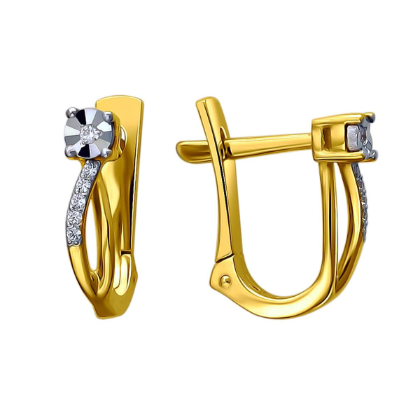 Серьги (арт. 01С6612258Ж)
