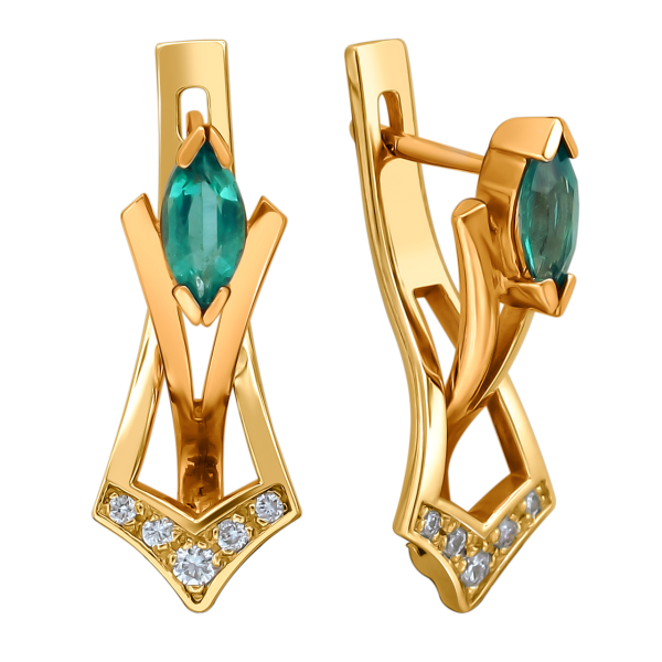 Серьги (арт. 01С662296-1) Серьги (арт. 01С662296-1)