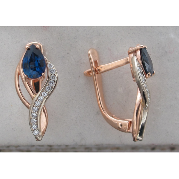 Серьги (арт. 01С664567-3)