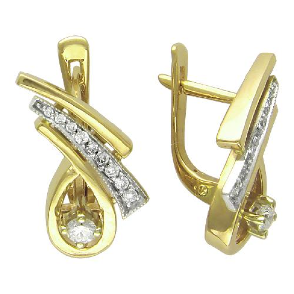 Серьги (арт. 01С665051Ж)