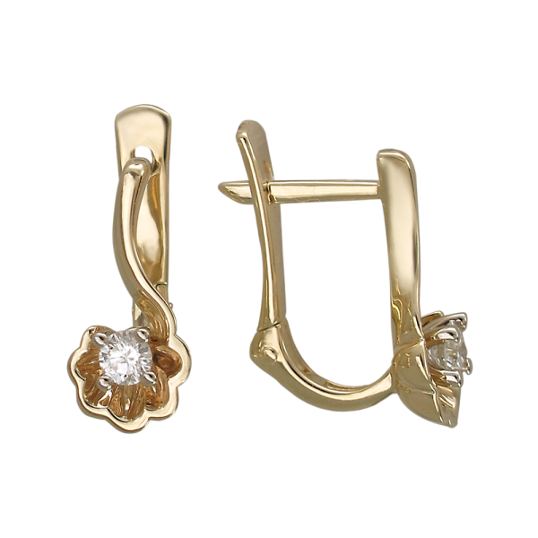 Серьги (арт. 01С668169Ж)