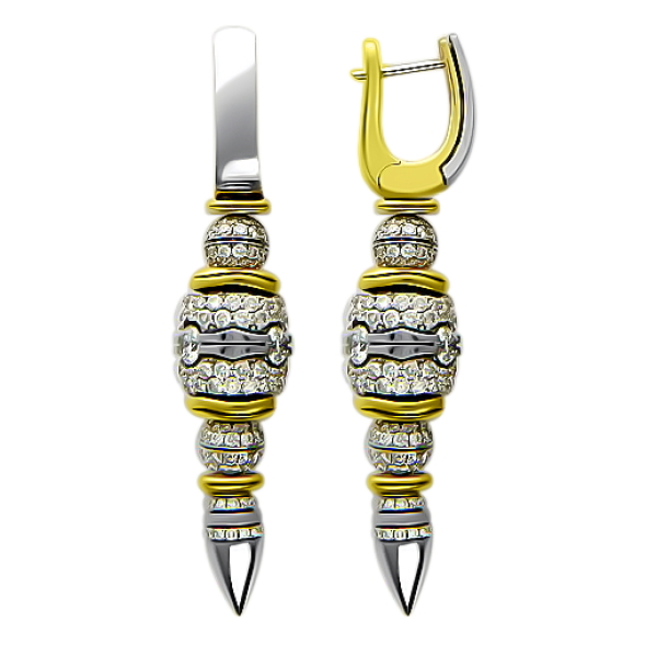 Серьги (арт. 01С683974L)