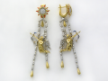 Серьги (арт. 01С684671ЭL)