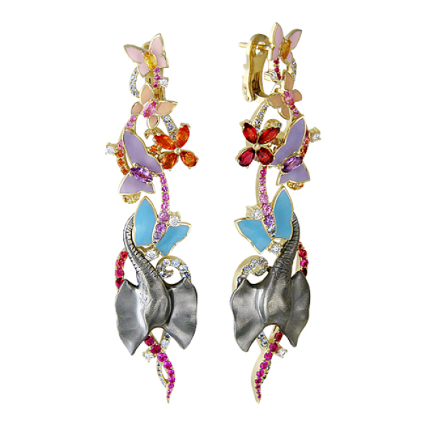 Серьги (арт. 01С685904ЭL) Серьги (арт. 01С685904ЭL)