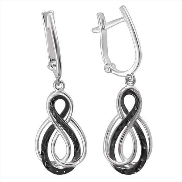 Серьги (арт. 01С7510474ЧР)