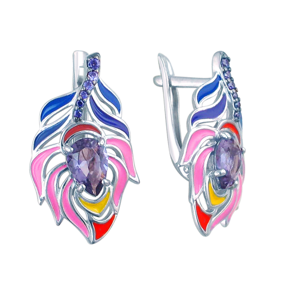 Серьги (арт. 45С2522828ЭЧ) Серьги (арт. 45С2522828ЭЧ)