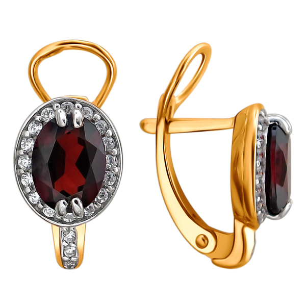 Серьги (арт. 48С353703П) Серьги (арт. 48С353703П)