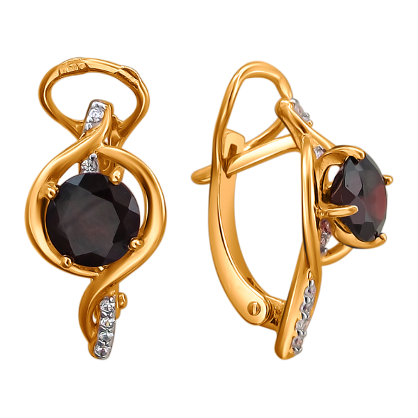 Серьги (арт. 48С355303П) Серьги (арт. 48С355303П)