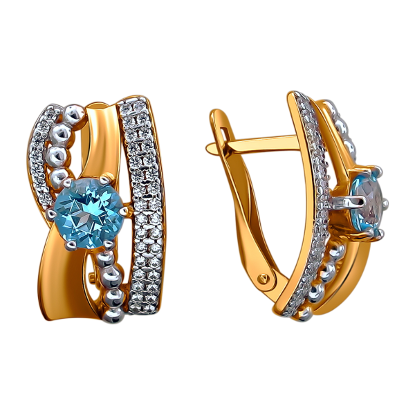 Серьги (арт. 48С3590024П) Серьги (арт. 48С3590024П)