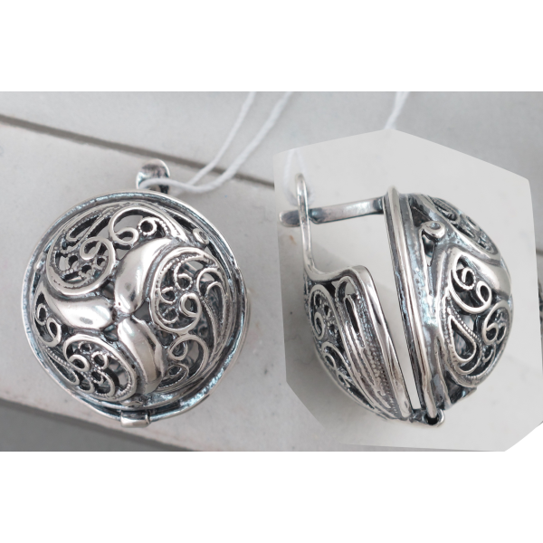 Серьги (арт. Л9С051034Ч) Серьги (арт. Л9С051034Ч)
