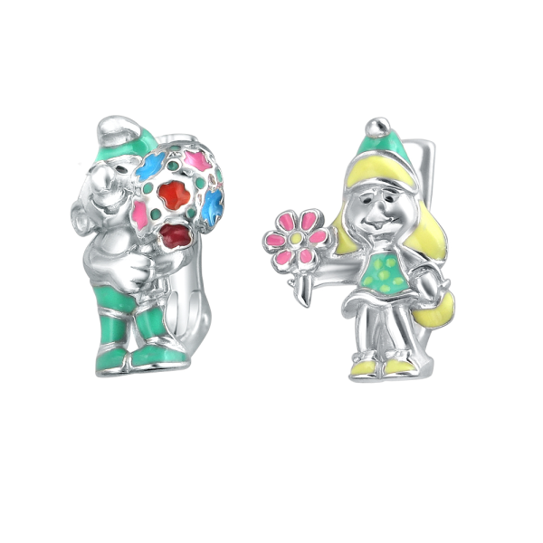 Серьги детские (арт. 01С056547Э-1)