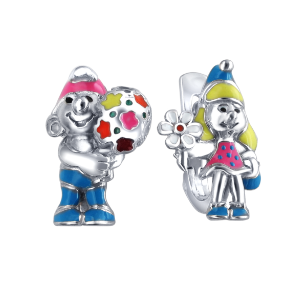 Серьги детские (арт. 01С056547Э-2) Серьги детские (арт. 01С056547Э-2)