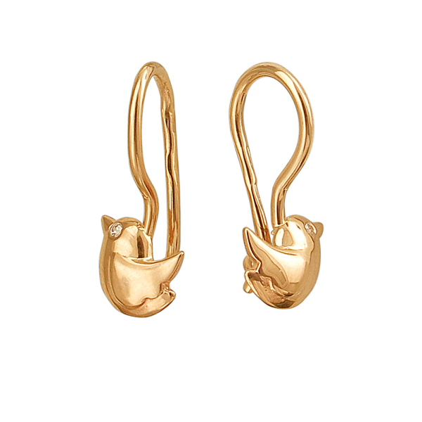 Серьги детские (арт. 01С119238) Серьги детские (арт. 01С119238)