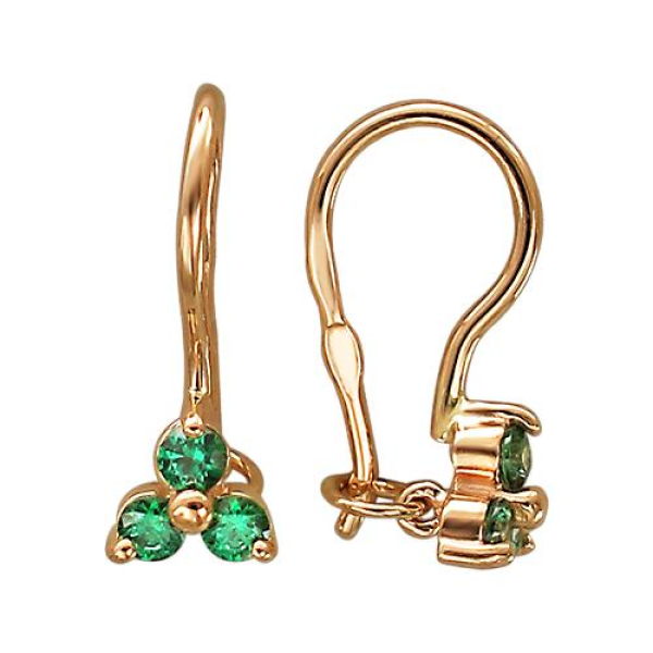 Серьги детские (арт. 01С218269-1)