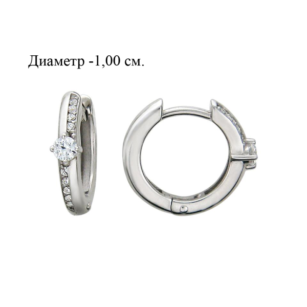 Серьги конго (арт. 01С125828)