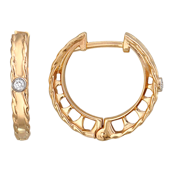 Серьги конго (арт. 01С617414) Серьги конго (арт. 01С617414)